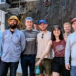 Idaho Power engineering interns at Brownlee Dam
