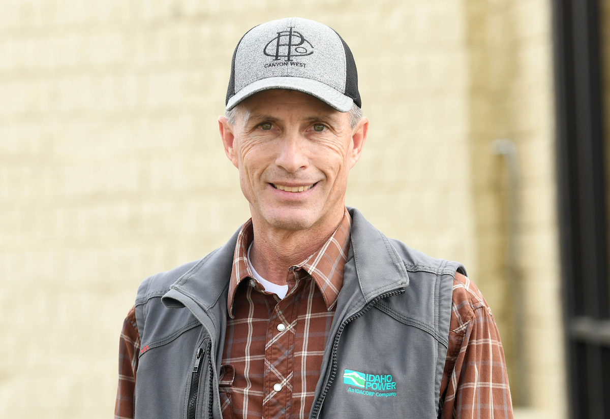 Male Idaho Power employee Duane Pearson