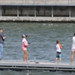 Image of people fishing at Swan Falls