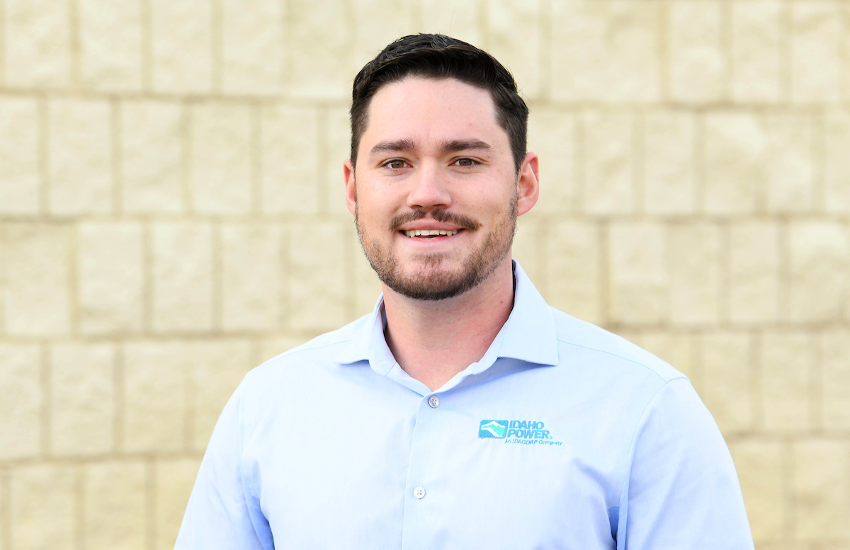 Male Idaho Power employee Landon Goolsby