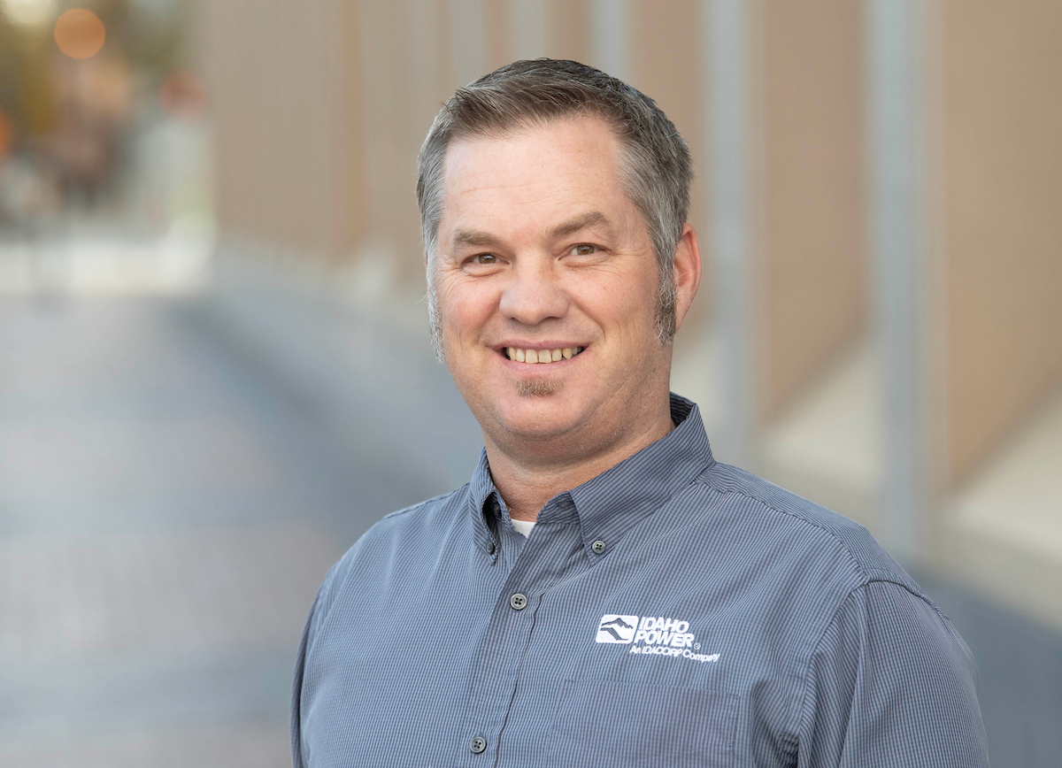 Male Idaho Power employee Nathan Black