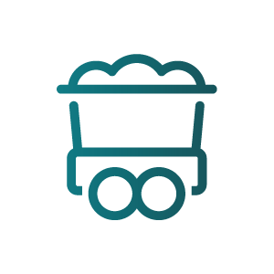 icon of coal cart